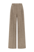 Wide Leg Trouser in Linen