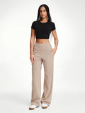 High Waist Wide Leg Pant 33''