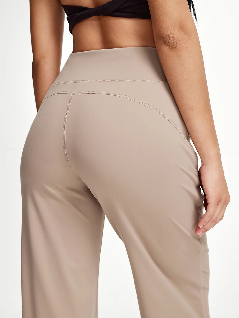 High Waist Wide Leg Pant 33''