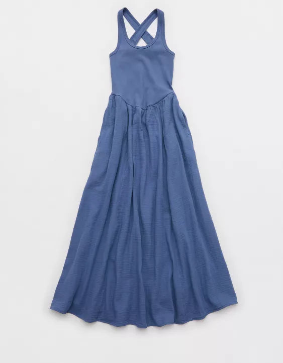 Cross Back Dress