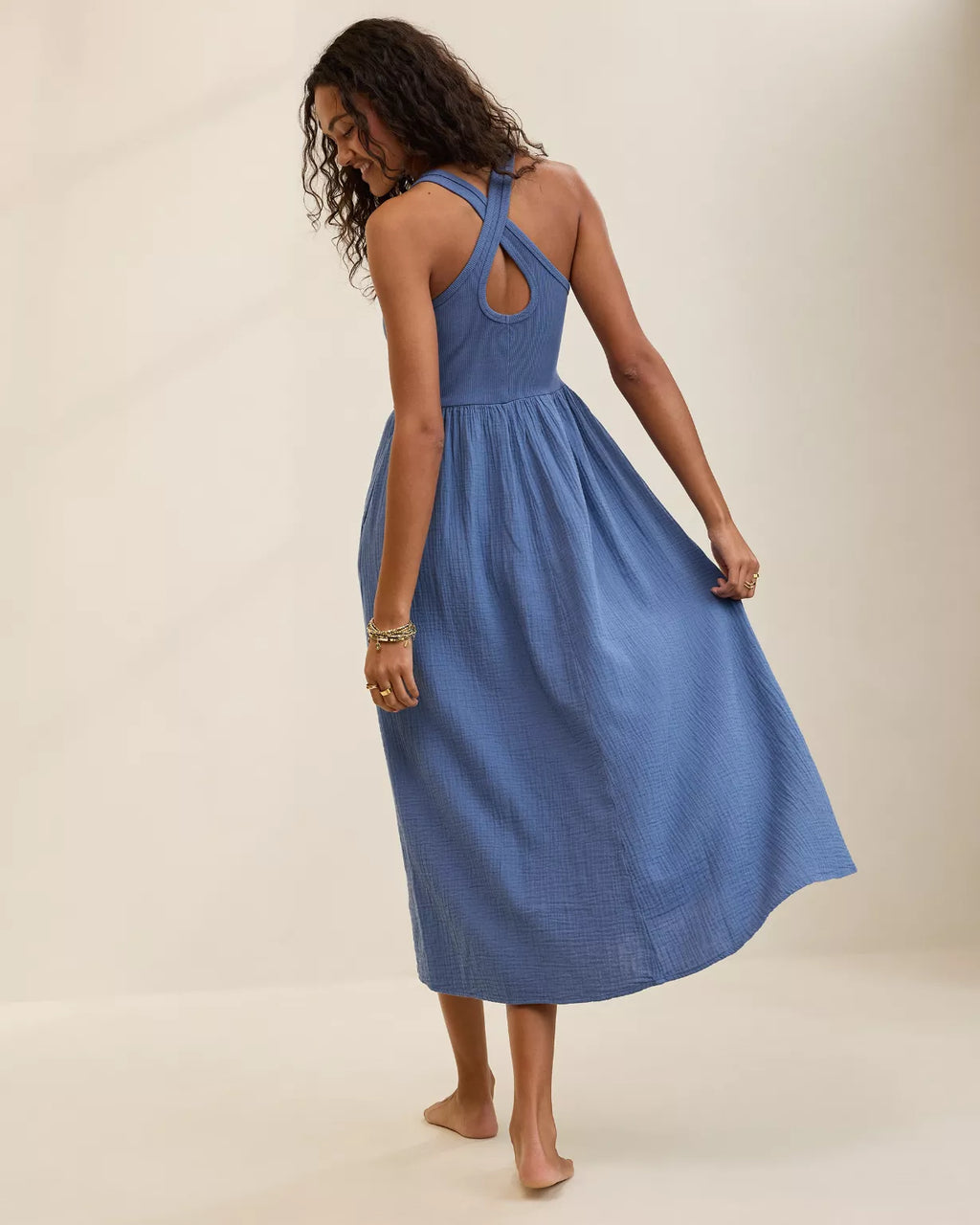Cross Back Dress