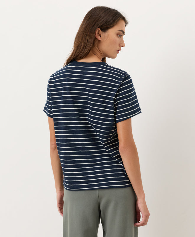 Organic Soft-Slub Essential Crewneck Te